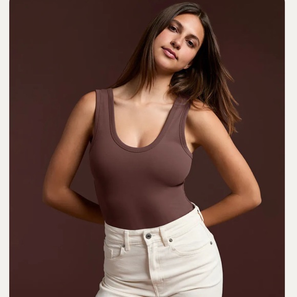 Nuuds scoop neck bodysuit size M - Picture 2 of 5